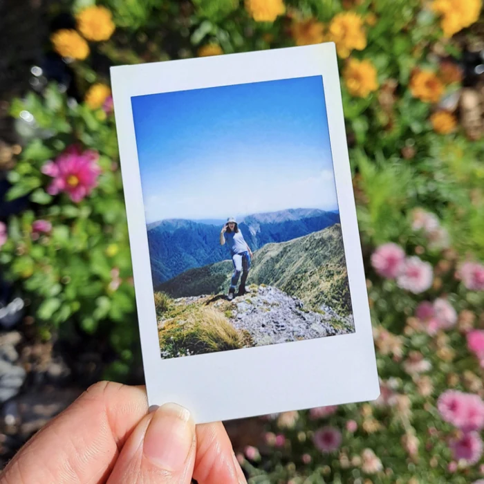 Sarah in the mountains